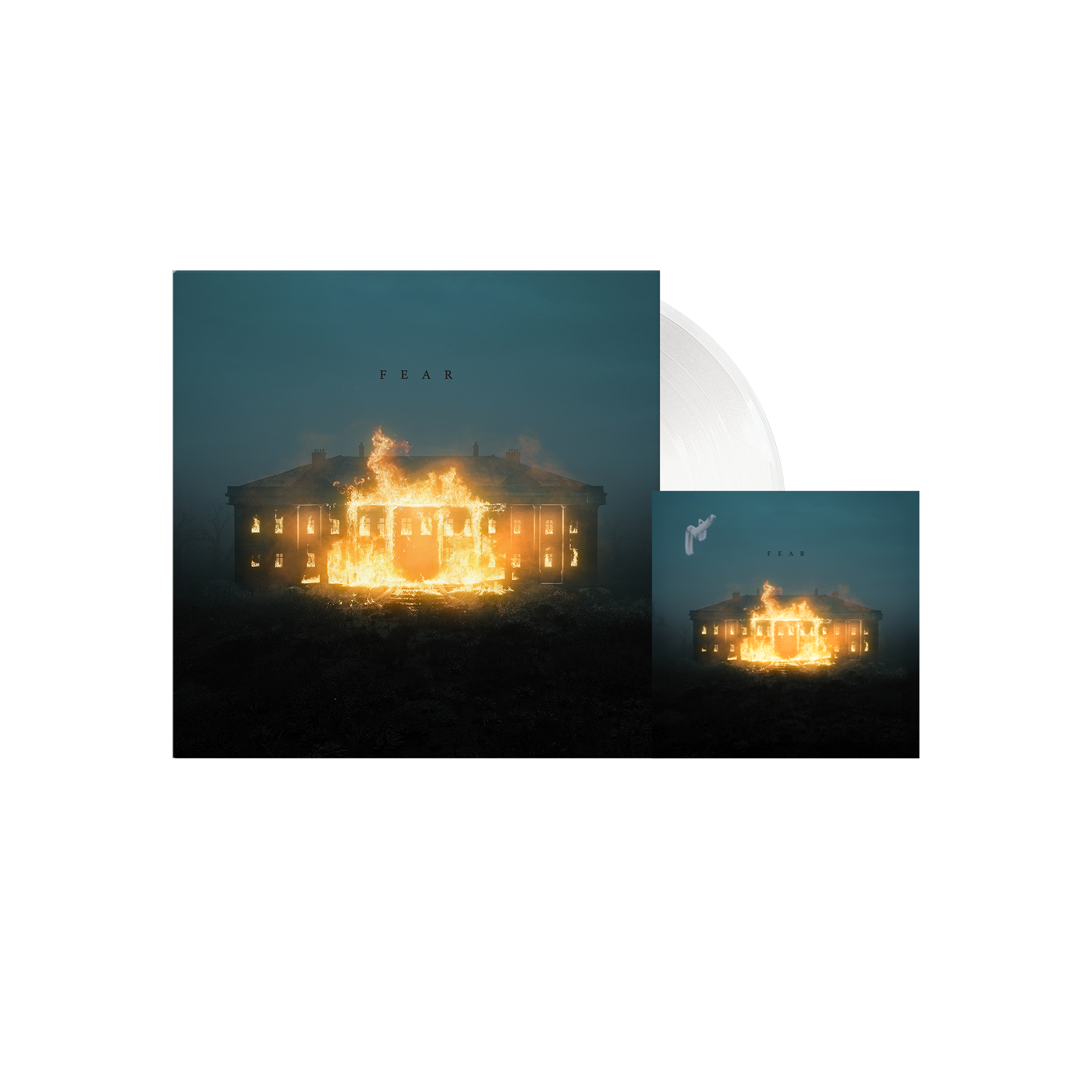 FEAR - EXCLUSIVE WHITE VINYL + Signed Art Card